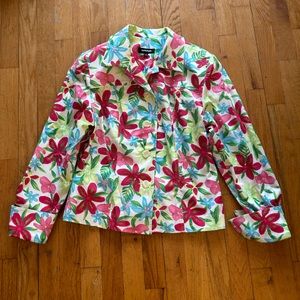 Mikane Women's Floral Blazer Size 10